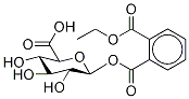 Monoethyl Phthalate-d4 O-β-D-Glucuronide Structure