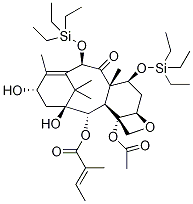  10-Desacetyl-2-desbenzoyl-7,10-bis(O-triethylsilyl)-2-tiglyl Baccatin III