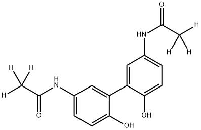 ParacetaMol DiMer IMpurity-d6 Structure