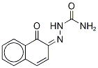 2-(1-Oxo-2(1H)-naphthalenylidene)-hydrazinecarboxaMide 结构式