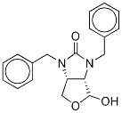 cis-1,3-Dibenzyl-tetrahydro-4-hydroxy-1H-furo[3,4-d]imidazol-2(3H)-one Structure