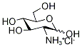 D-Glucosamine-1,2-13C2 Hydrochloride Structure