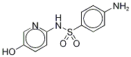 5-Hydroxysulfapyridine-d4 Structure