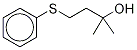 2-Methyl-4-(phenylthio)-2-butanol-d6 Structure