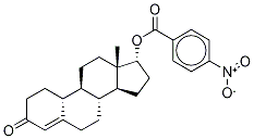 17-O-(4-Nitrobenzoyl)-17-epi-Nandrolone-d9 Structure