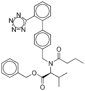 Valsartan n-Propyl Impurity Benzyl Ester Structure