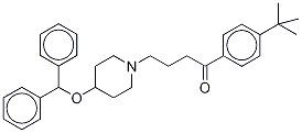 Ebastine-D5, 338393-24-1, 结构式