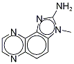 2-Amino-3-methyl-3H-imidazo[4,5-f]quinoxaline-d3 Struktur
