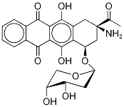 Amrubicin-13C3, , 结构式