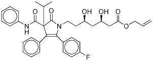 Atorvastatin Lactam Allyl Ester Structure