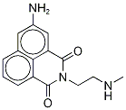 N'-Desmethyl Amonafide-d5 结构式