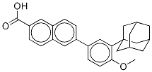 アダパレン-D3 化学構造式
