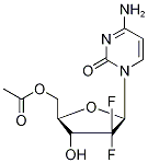 5-O-Acetyl GeMcitabine,,结构式
