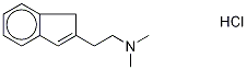 N,N-DiMethyl-1H-indene-2-ethanaMine-d6 Hydrochloride Structure