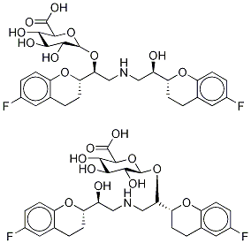 (+)-Nebivolol O-β-D-Glucuronide
(Mixture of 2 DiastereoMers) 结构式