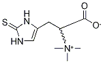 DL-Ergothioneine-13C,15N2 结构式