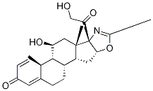 21-Desacetyl Deflazacort-d3 (Major) Structure