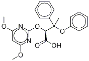 4,6-DiMethoxy-β-Methyl-3-phenoxy AMbrisentan-d5 化学構造式