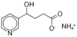  1-(3-Pyridyl)-1-butanol-4-carboxylic Acid-13C6 AMMoniuM Salt