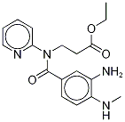 N-[3-AMino-4-(MethylaMino)benzoyl]-N-2-pyridinyl-β-alanine-d3 Ethyl Ester|