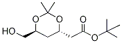 (4S,6S)-6-HydroxyMethyl-2,2-diMethyl-1,3-dioxane-4-acetic Acid 1,1-DiMethylethyl Ester Struktur