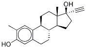 2-Methyl-d3 Ethynyl Estradiol Structure