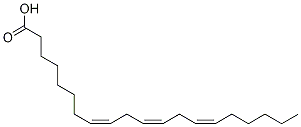 cis-8,11,14-Eicosatrienoic Acid-d6,,结构式