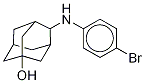 4-[(4-BroMophenyl-d5)aMino]tricyclo[3.3.1.13,7]decan-1-ol,,结构式