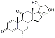 20-Hydroxymethyl Prednisone
(Mixture of Diastereomers)  Structure