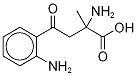 rac α-Methyl Kynurenine  Struktur