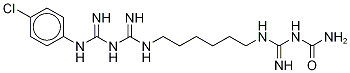 Chlorhexidine Dihydrochloride Impurity B Structure