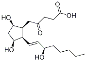 2,3,-DINOR-6-KETO PROSTAGLANDIN F1Α,,结构式