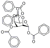 1,2,3,6-Tetra-O-benzoyl-α-D-talose,,结构式