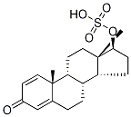 1-Dehydrotestosterone-d3 Sulfate Structure