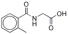 2-Methyl Hippuric Acid-d2, , 结构式