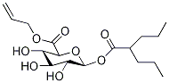 Valproic Acid -D-Glucuronide Allyl Ester,,结构式