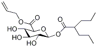 Valproic Acid -D-Glucuronide Allyl Ester Structure