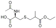 N-(Acetyl-d3)-S-(2-carboxypropyl)-L-cysteine Ethyl Ester (Mixture of Diastereomers) Structure