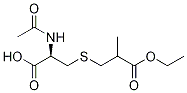 N-(Acetyl-d3)-S-(2-carboxypropyl)-L-cysteine Ethyl Ester (Mixture of Diastereomers) 结构式