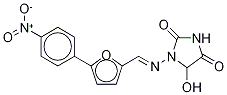 5-Hydroxy Dantrolene-d4 Structure