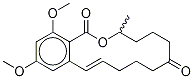 rac 2,4-O-Dimethylzearalenone-d6 Struktur