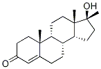 17α-Methyl epi-Testosterone-d5, , 结构式