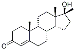 17α-Methyl epi-Testosterone-d5 结构式