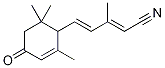 (3-Oxo-α-ionylidene)acetonitrile 结构式