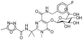 Raltegravir-d3 β-D-Glucuronide Structure