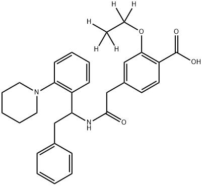 2-Desisopropyl-2-phenyl Repaglinide-d5 (Repaglinide IMpurity)