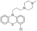 4-Chloro Perazine-d8 Structure