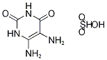 5,6-DiaMino-2,4-dihydroxypyriMidine-13C2 Bisulfite Salt Struktur