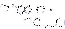  6-tert-ButyldiMethylsilyl-4'-hydroxy Raloxifene-d4