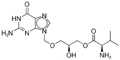 (R,S)-Iso Valganciclovir Struktur